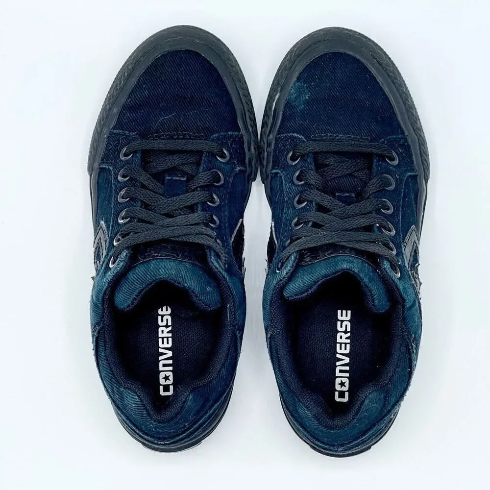 Converse All Star One Star black on black low sneakers - Kids 12